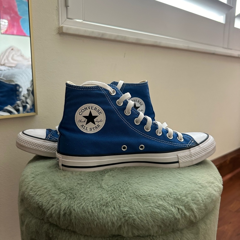 Converse Blue High-Top Sneakers